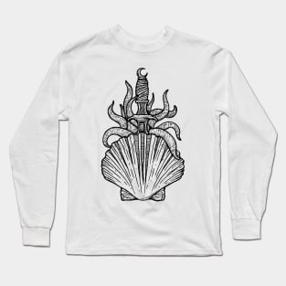 Skull Lover Art - Knife Long Sleeve T-Shirt